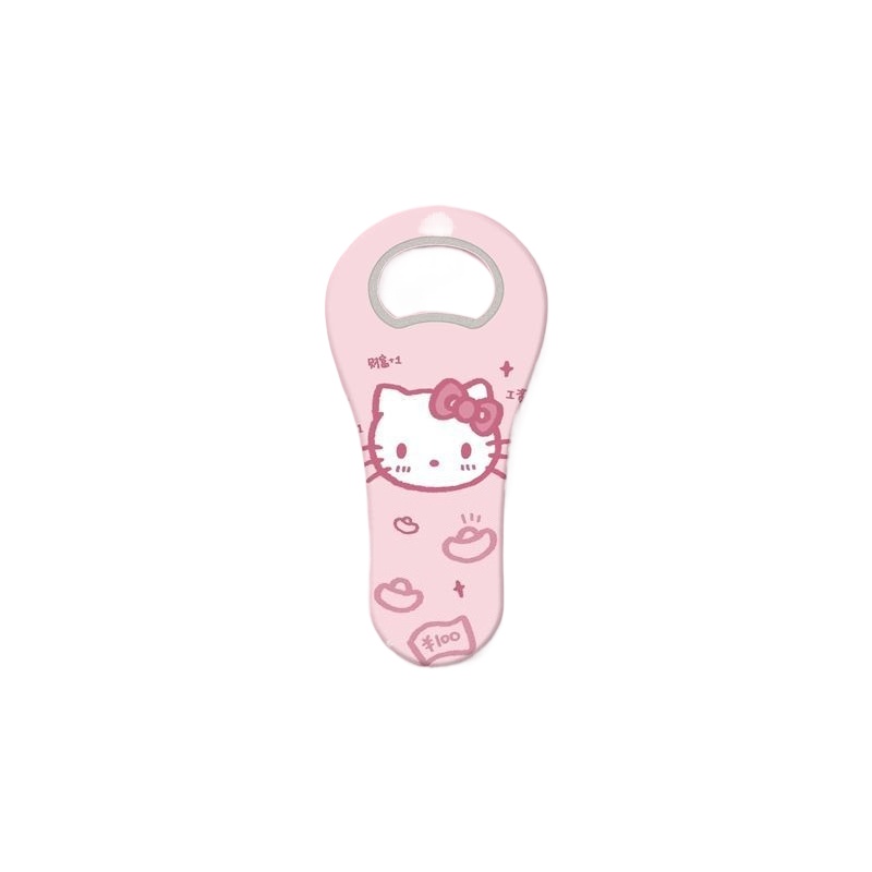 Wine Beer Fridge - Kawaii Hello Kitty Refrigerator Magnet Bottle