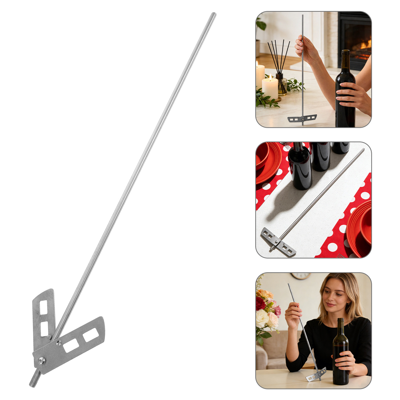 Wine Beer Mixed Drinks - Beer Degassing Stirrer Stainless Steel 17.5