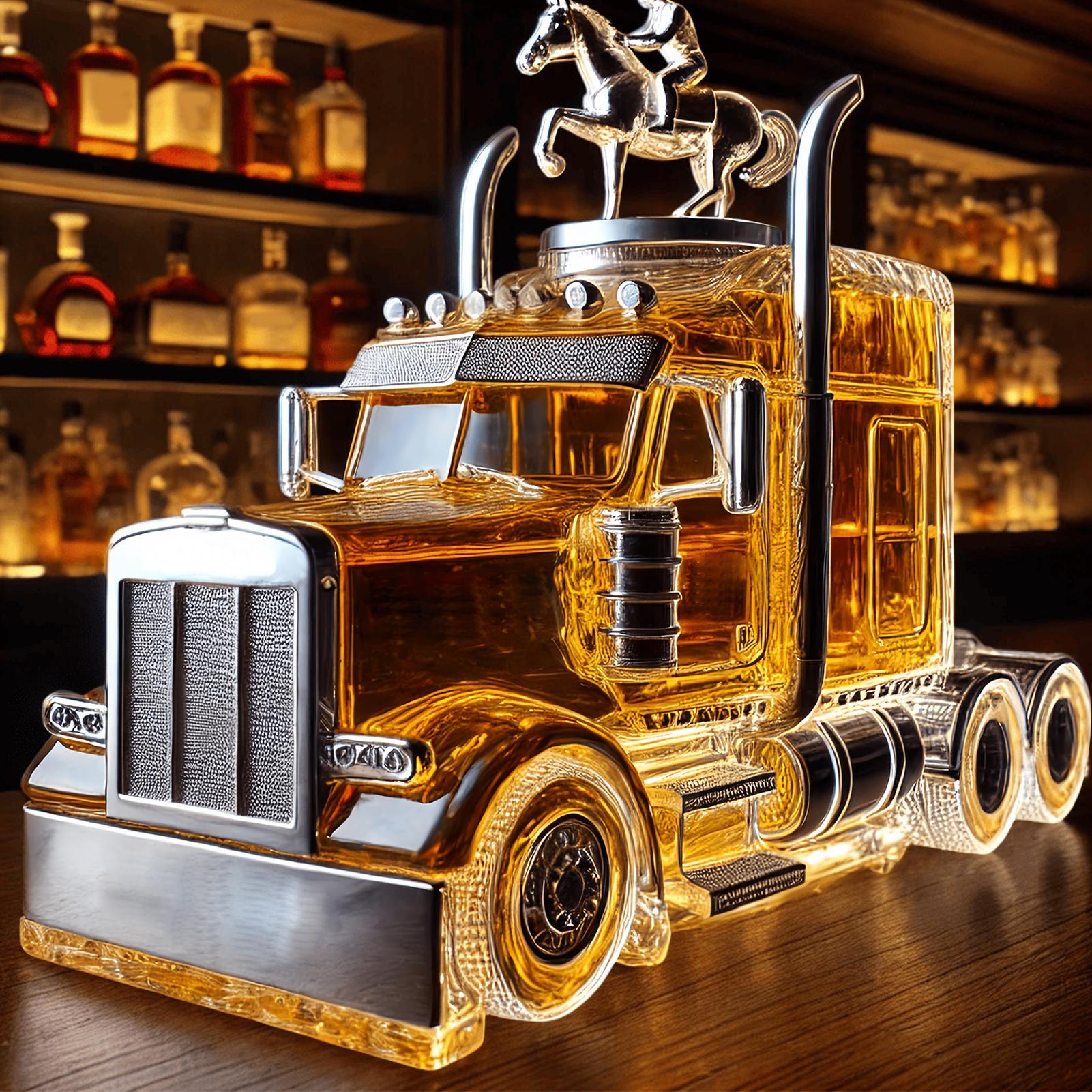 Wine Decanter Half Truck Bourb - Wine To Beer To Liquor incelemesi ve fiyatı