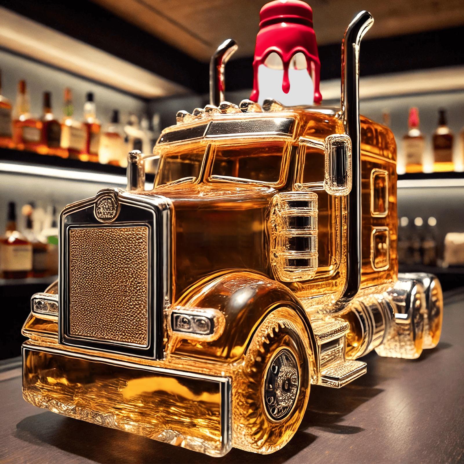 Wine Decanter Half Truck Bourb - Wine To Beer To Liquor incelemesi ve fiyatı