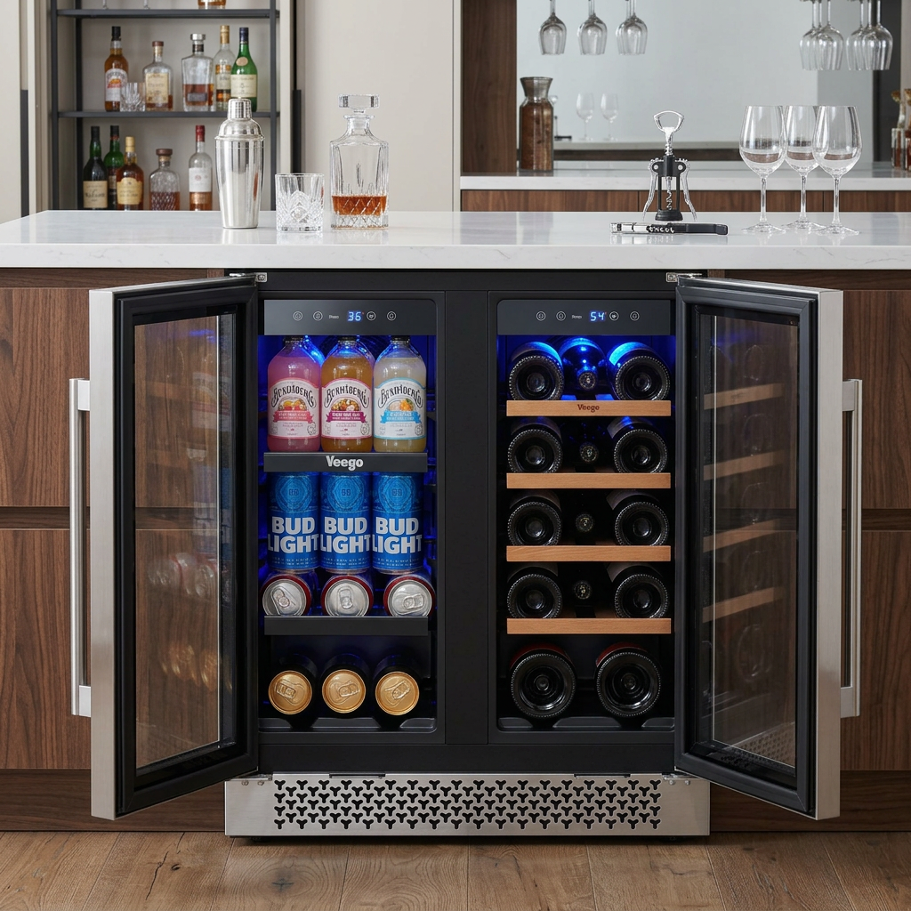 Dual zone refrigerator 4.1 Cu. - Wine In Beer Store incelemesi ve fiyatı