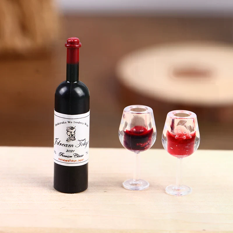 5Pcs 1:12 Dollhouse Miniature  - Wine Beer Europe incelemesi ve fiyatı
