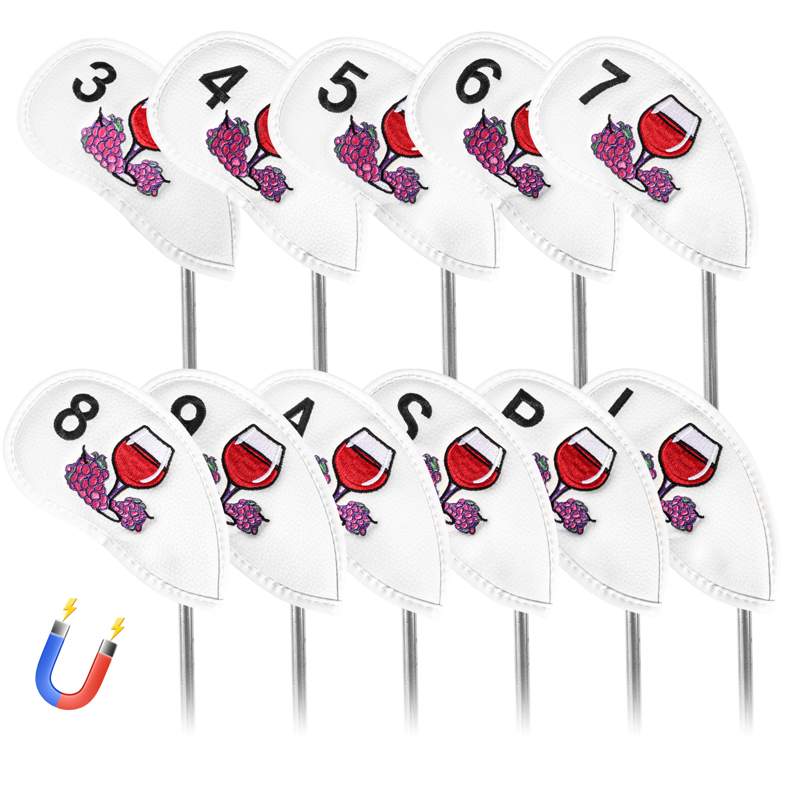 Magnetic Golf Club Head Covers - Wine & Beer Shop Photos incelemesi ve fiyatı