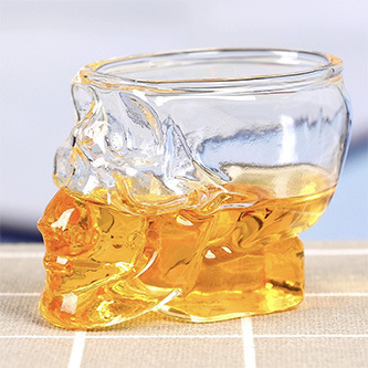 Creative Glass Skull Beer Mug  - Wine To Beer To Liquor incelemesi ve fiyatı
