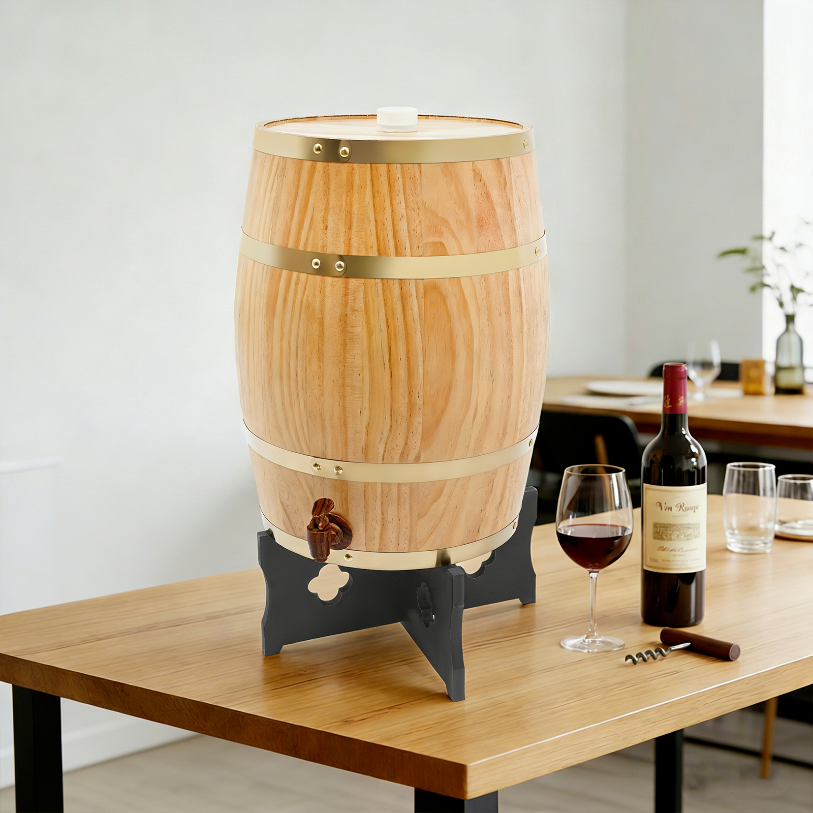 20L/5.28Gal Wood Color Wine Ba - Wine In Beer Store incelemesi ve fiyatı