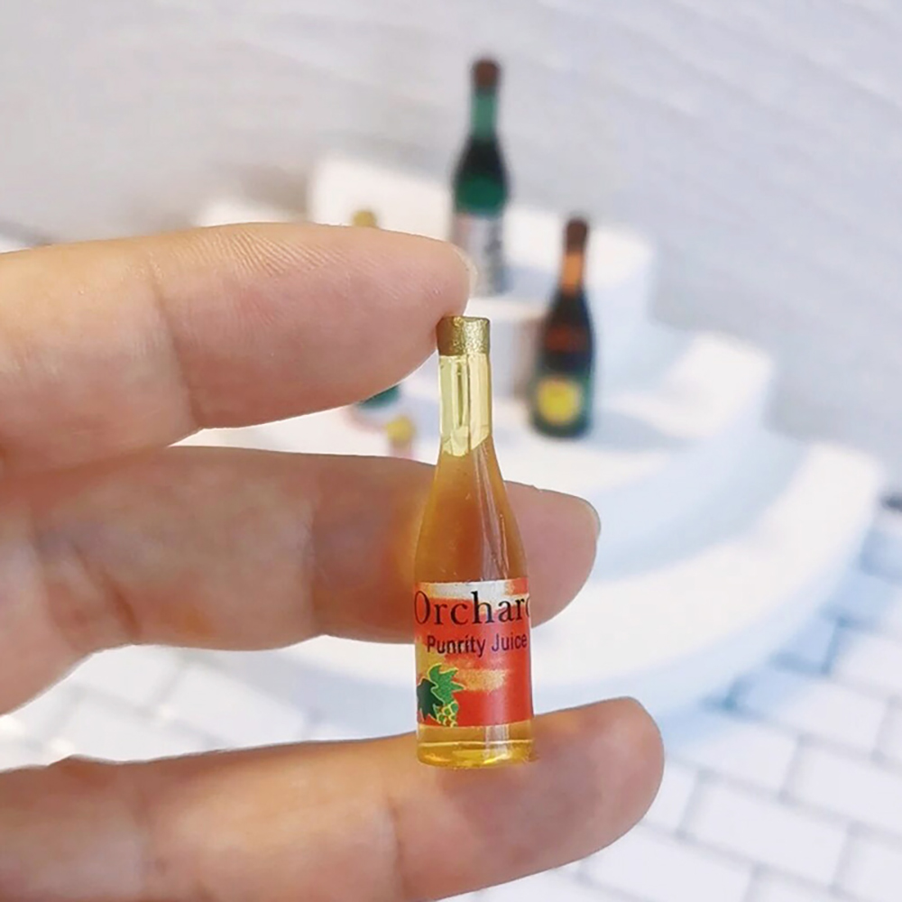 5Pcs 1/12 Dollhouse Miniature  - Wine Beer Europe incelemesi ve fiyatı