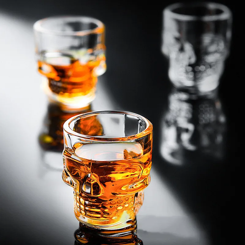 1/2Pcs Skull Head Shot Glass C - Wine To Beer To Liquor incelemesi ve fiyatı
