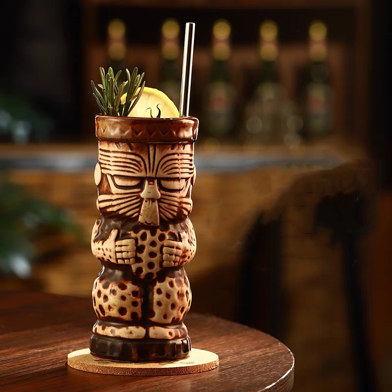 340ml Ceramic Tiki Mug Creativ - Wine Beer Europe incelemesi ve fiyatı