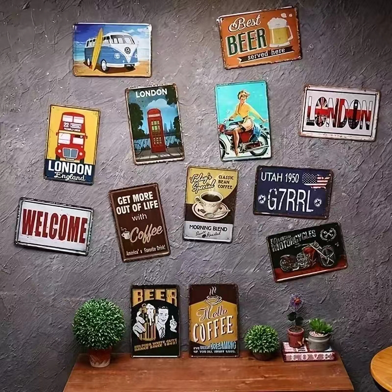Beer Wine Retro Style Poster H - Wine Beer Europe incelemesi ve fiyatı