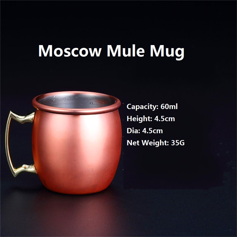 Copper Plated Moscow Mule Shot - Wine Beer Europe incelemesi ve fiyatı