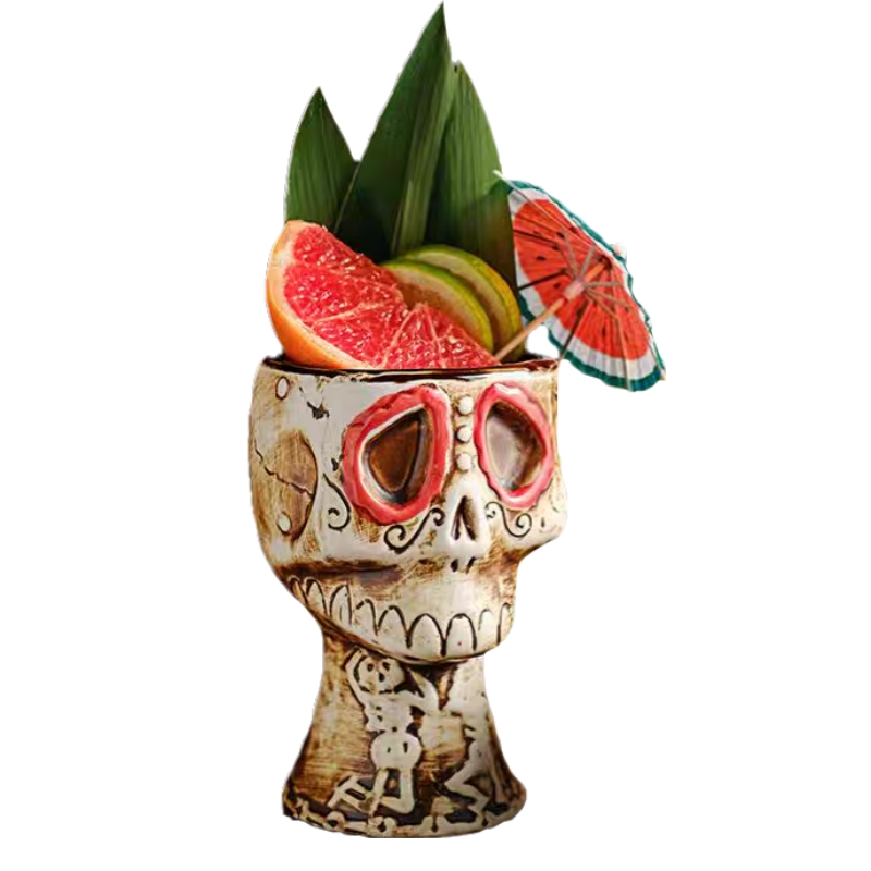 480ml Hawaii Tiki Mugs Cocktai - Wine Beer Europe incelemesi ve fiyatı