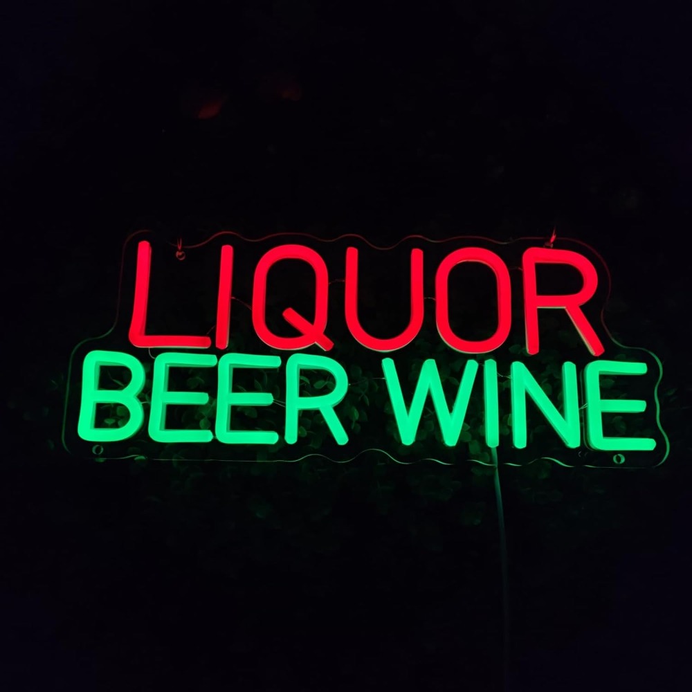 Liquor Beer Wine LED Neon Sign - Wine In Beer Store incelemesi ve fiyatı