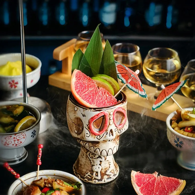 480ml Halloween Party Skull Co - Wine Beer Mixed Drinks incelemesi ve fiyatı