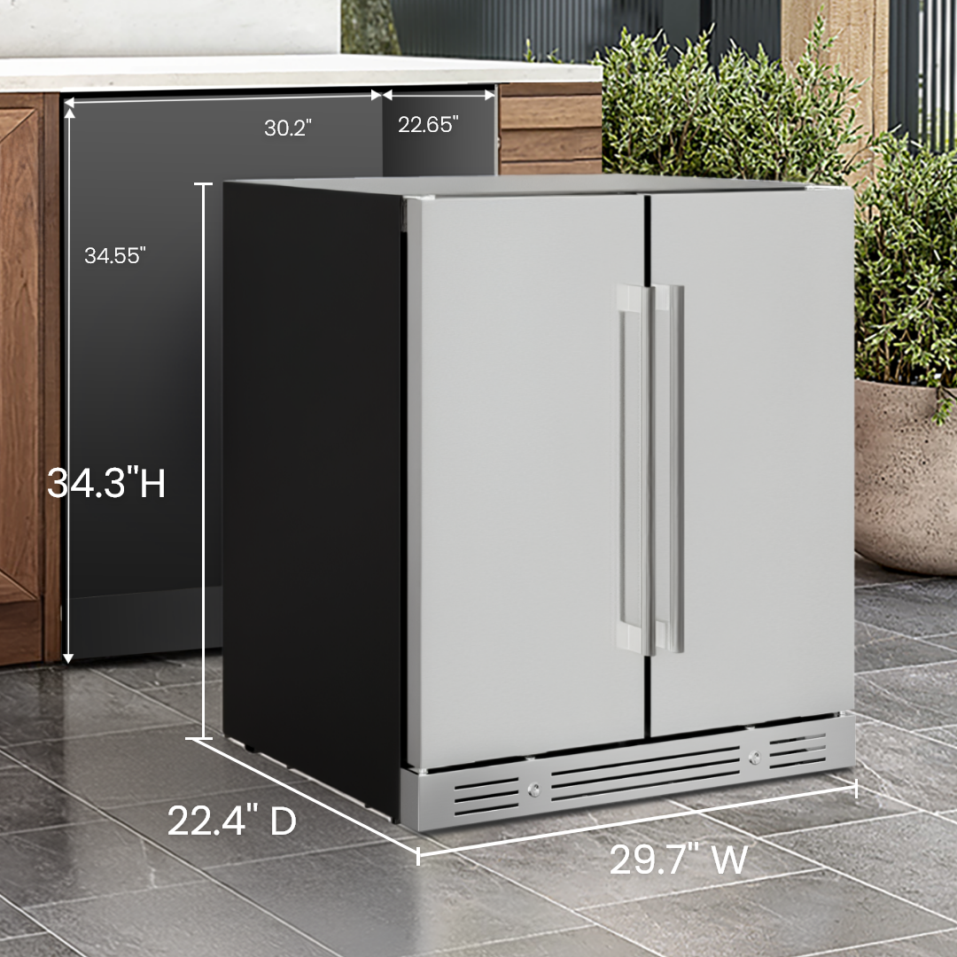 Yeego Dual zone wine cooler 33 - Wine Beer Dual Zone incelemesi ve fiyatı