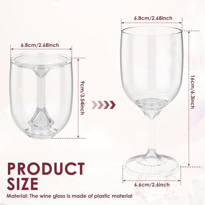 Folding Wine Glass Transparent - Wine & Beer Shop Photos incelemesi ve fiyatı