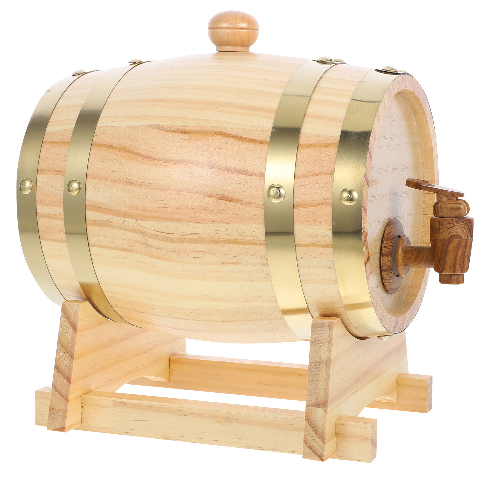 1Set Solid Wood Wine Barrel fo - Wine In Beer Store incelemesi ve fiyatı