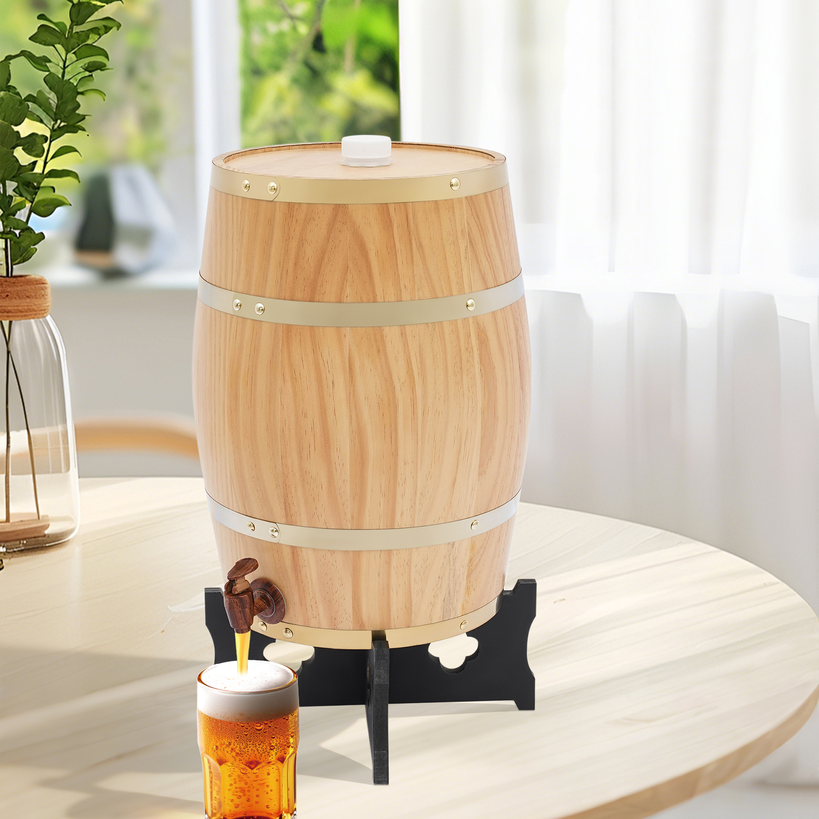 Wood Color Wine Barrel, 15L/3. - Wine In Beer Store incelemesi ve fiyatı
