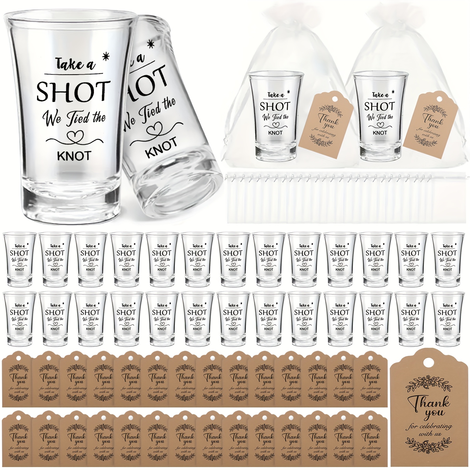 90-Piece Wedding Guest Set: 30 - Wine & Beer Shop Photos incelemesi ve fiyatı