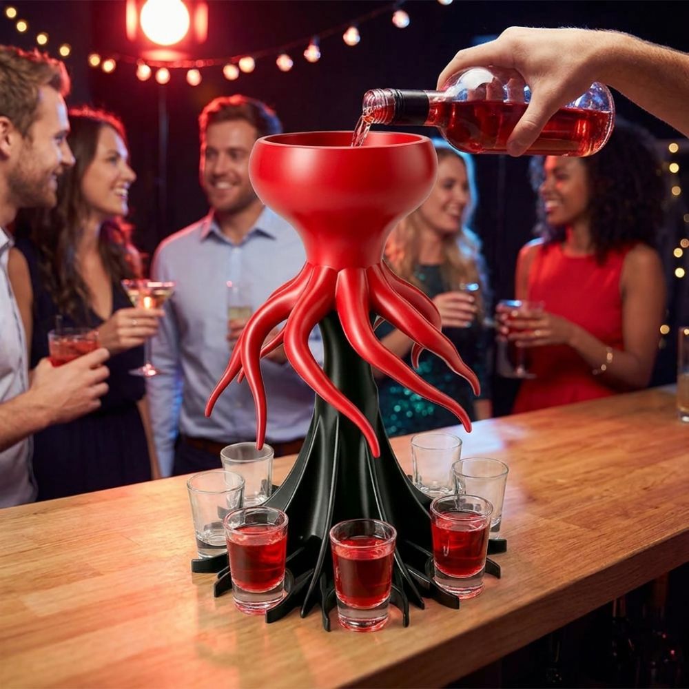 8 Holes 3D Printing Wine Distr - Wine To Beer To Liquor incelemesi ve fiyatı
