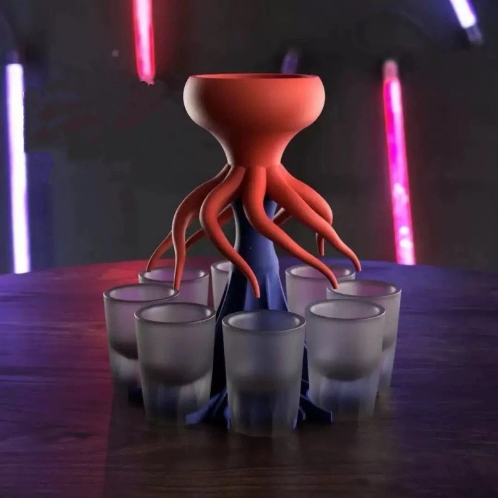 8 Holes 3D Printing Wine Distr - Wine To Beer To Liquor incelemesi ve fiyatı