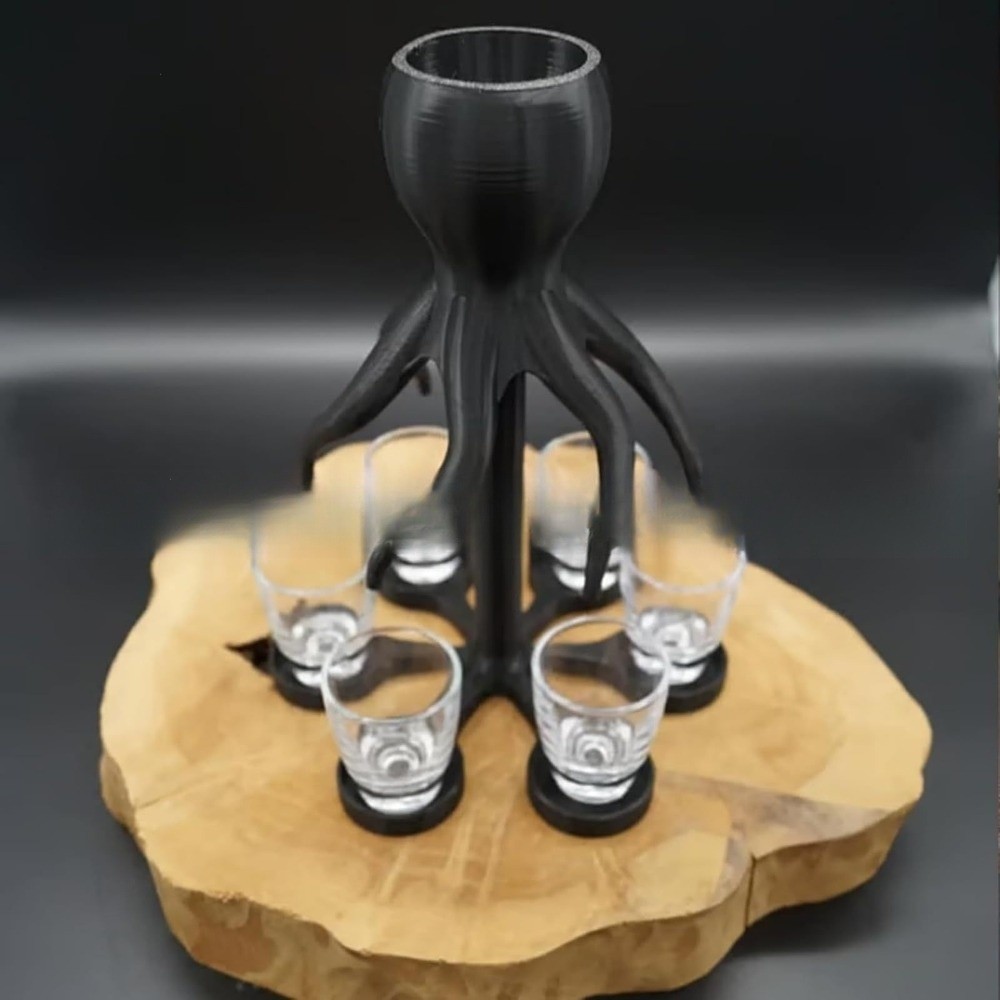8 Holes 3D Printing Wine Distr - Wine To Beer To Liquor incelemesi ve fiyatı