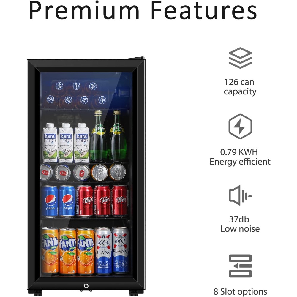 Beverage Refrigerator, Three P - Wine Beer Fridge incelemesi ve fiyatı
