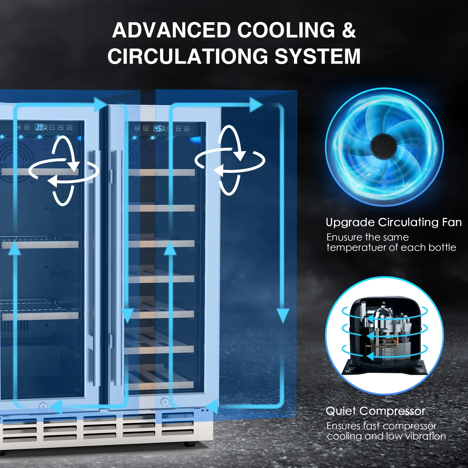 SAT Wine and Beverage Refriger - Wine Beer Dual Zone incelemesi ve fiyatı