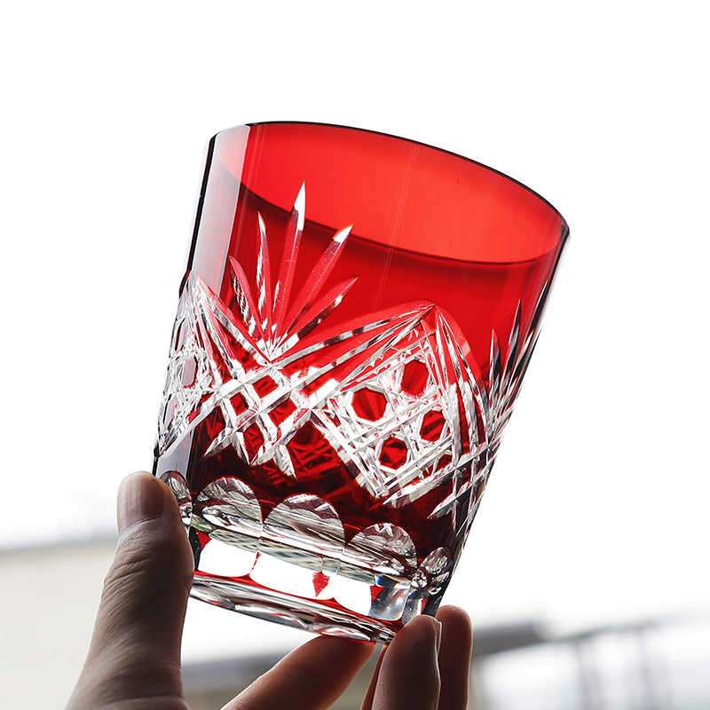 Red Edo Crystal Whisky Glass J - Wine To Beer To Liquor incelemesi ve fiyatı