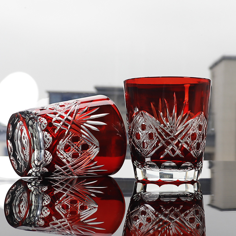 Red Edo Crystal Whisky Glass J - Wine To Beer To Liquor incelemesi ve fiyatı