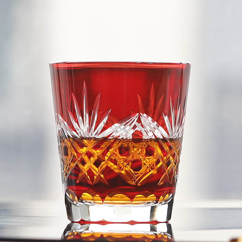 Red Edo Crystal Whisky Glass J - Wine To Beer To Liquor incelemesi ve fiyatı