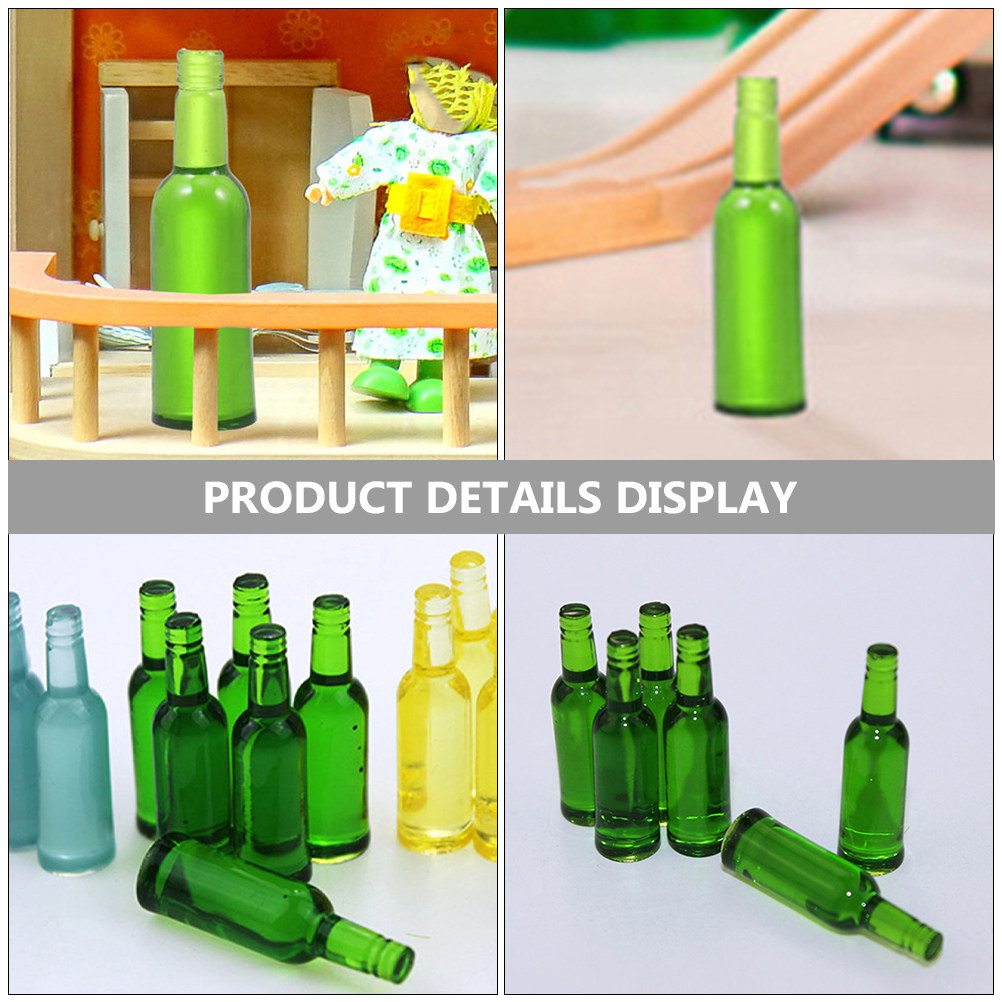 18Pcs Miniature Beer Bottles R - Wine Beer Europe incelemesi ve fiyatı