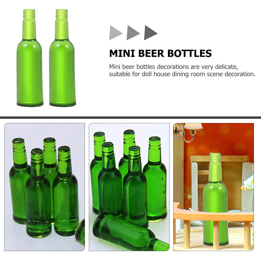 18Pcs Miniature Beer Bottles R - Wine Beer Europe incelemesi ve fiyatı