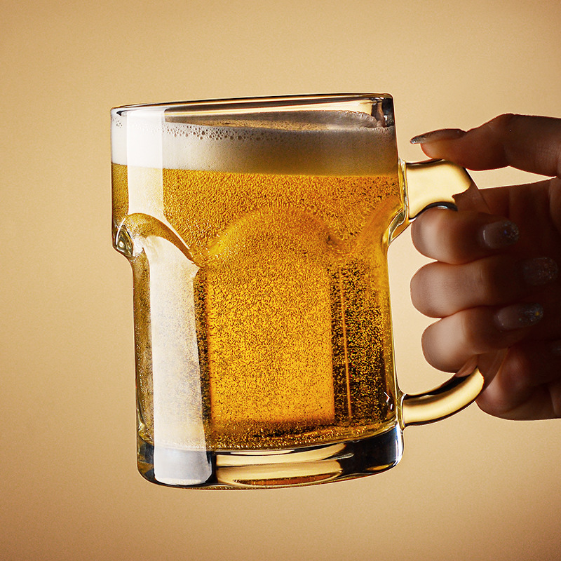 Household beer mug with handle - Wine Draft Beer incelemesi ve fiyatı
