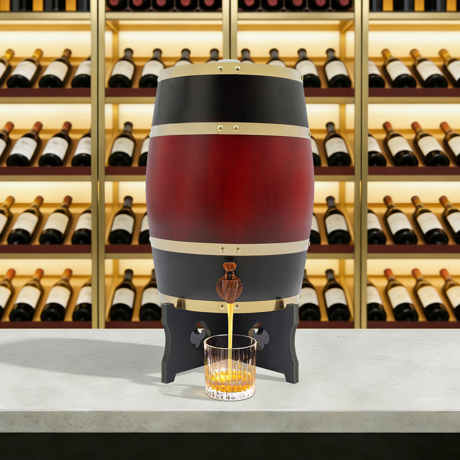 Wine Red Wine Barrel, 15L Wood - Wine In Beer Store incelemesi ve fiyatı