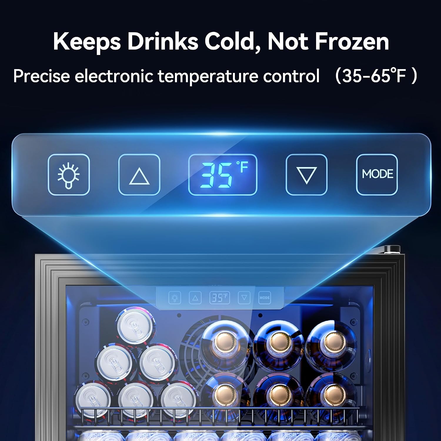 Beverage Fridge, 130 Can Mini  - Wine Beer Fridge incelemesi ve fiyatı