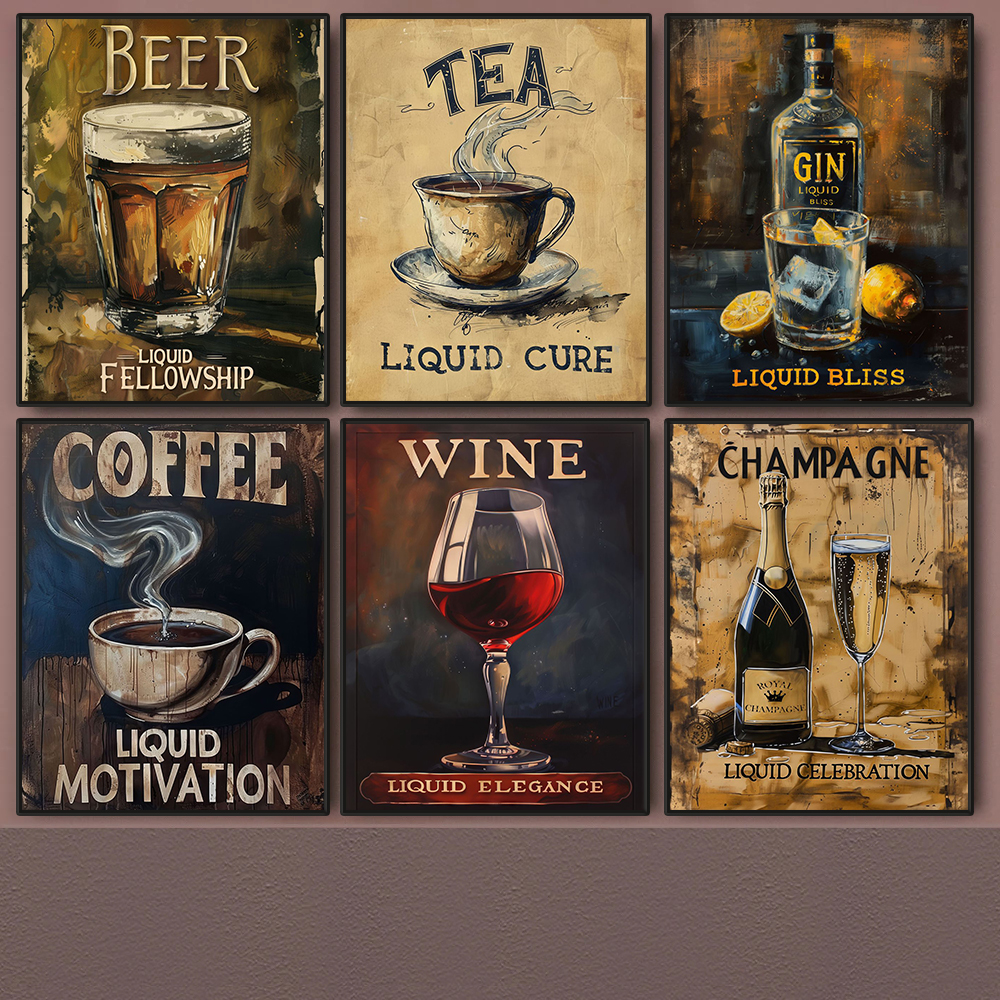 2026 Vintage Drinks Posters Co - Wine Beer Europe incelemesi ve fiyatı